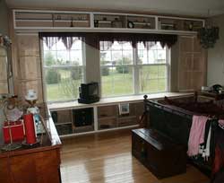 Custom Built Window Surround - Installed Unfinished