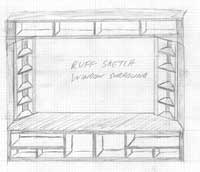 Custom Build Window Surround Cases - Sketch