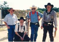 Cowboy Action Shooting Pose (Eric Saperstein)