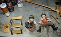 Circa 1950 Lowenbrau Beer Wagon - In Progress Restoration
