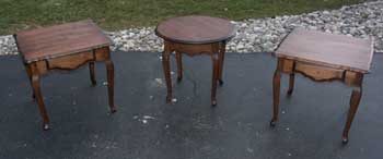 Modern Maple Tables - Tables Completed