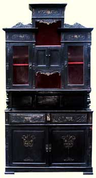 Circa 1870 Esthetic Movement Hutch - Restoration Complete