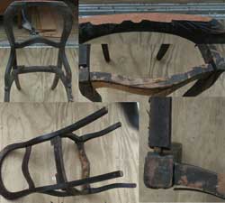 Carved Victorian Chair Before Restoration