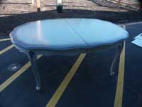 French Provincial Table Before Restoration