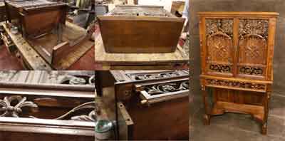 1920's European Walnut German Cabinet(View larger picture)