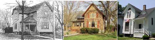 Ridge Historical Society of Chicago House Image - Gabled Ell Houses