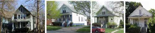 Ridge Historical Society of Chicago House Image - Gable Front Houses
