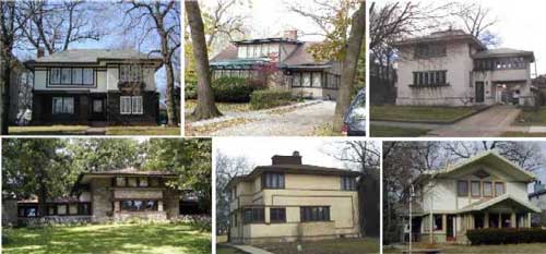 Ridge Historical Society of Chicago House Image - Prairie School Sytle