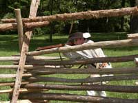 Stan Saperstein as Timothy Murphy - Monmouth Battlefield New Jersey - Artisans of the Valley Educational Services