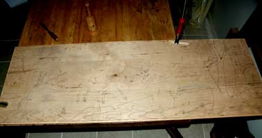Custom Solid Cherry Safari Chest - Fully Carved with Wildlife Scenes - Carving Pattern Example