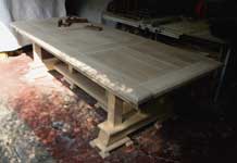 Artisans of the Valley - 2007 Gothic Table Project - Assembled & Carved Unfinished