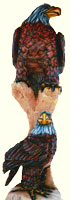 Artisans of the Valley feature Chainsaw Carving by Bob Eigenrauch - Eagles