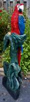 Artisans of the Valley feature Chainsaw Carving by Bob Eigenrauch - Parot